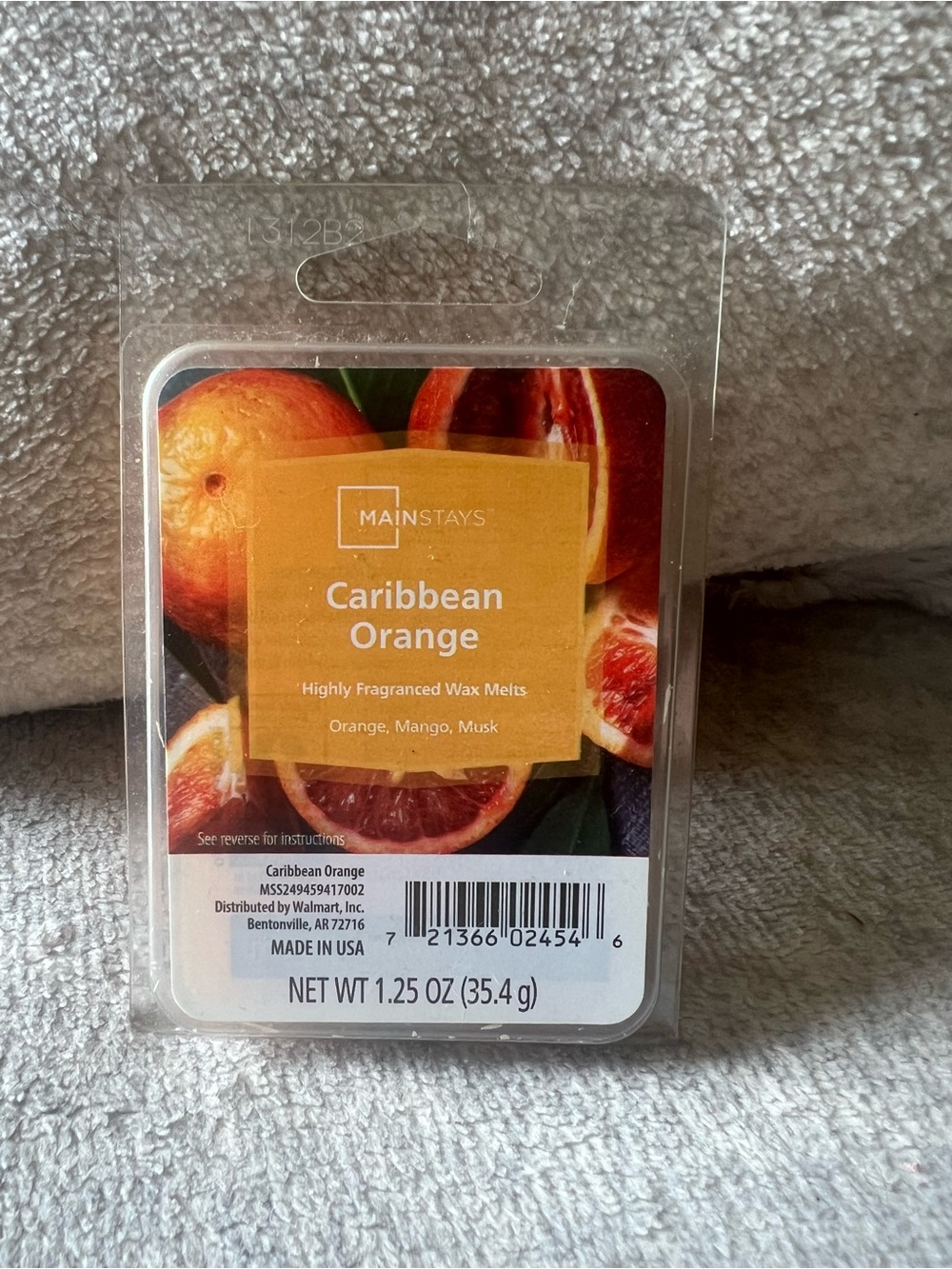 Mainstays Caribbean Orange Scented Wax Melts